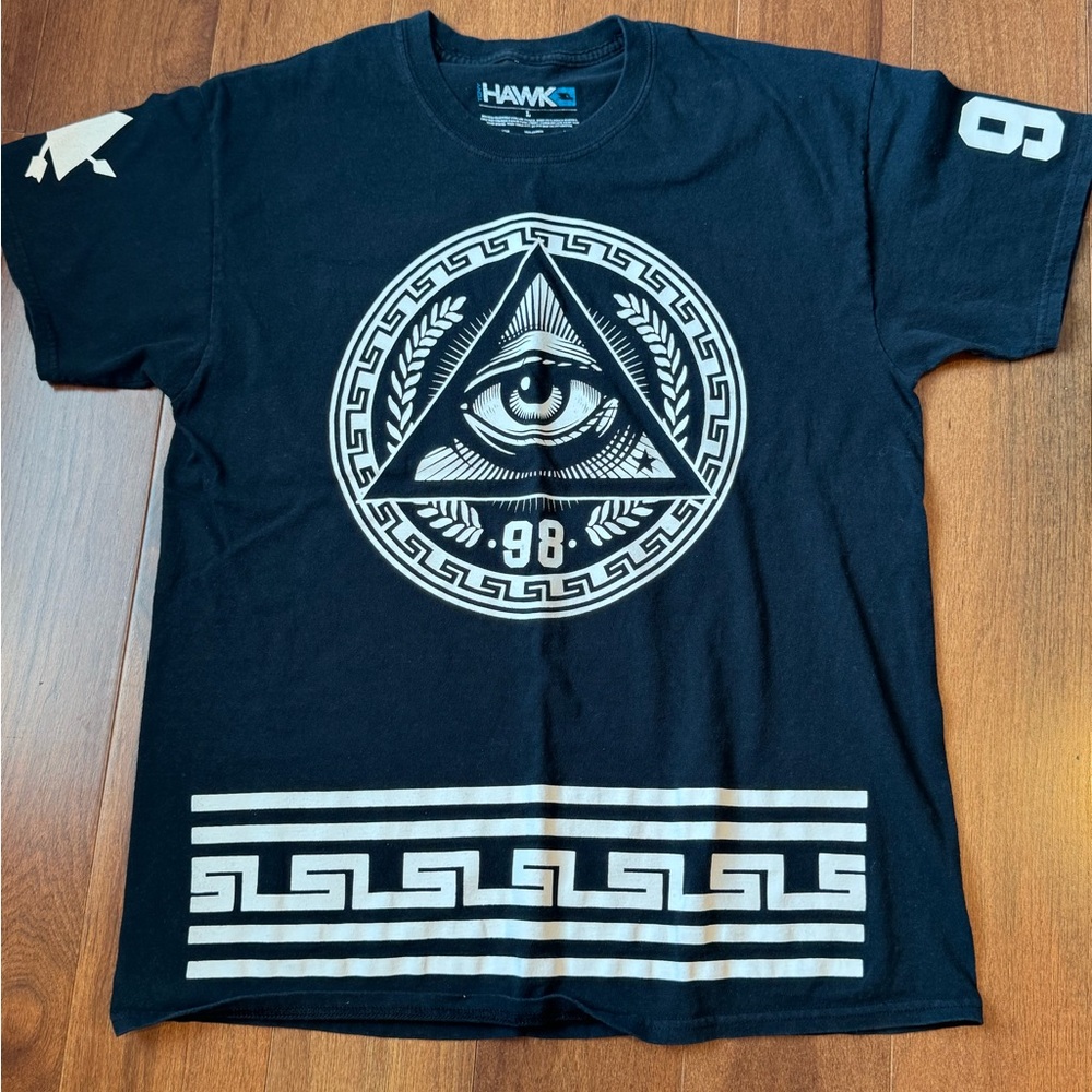 Tony Hawk Black Graphic T-Shirt